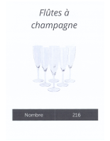 flutes a champagne