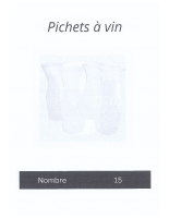 pichets a vin