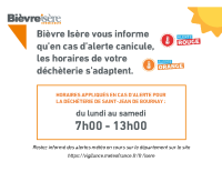 Affiche SJB – alerte canicule
