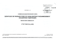 arrete prefectoral servitude passage canalisation assainissement collectif