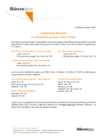 CP – Les déchèteries passent à lheure dhiver