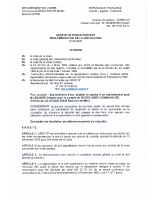 arrete de police ARES TP Chemin de cul de boeuf 15122025 pour 45 j