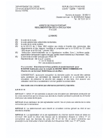 arrete police ARES TP pour SOYER Guillaume chemin de cul de boeuf