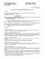 arrete voirie LAPIZE DE SALLEE 260 chemin de la fontaine 04052026 pour 7 jours